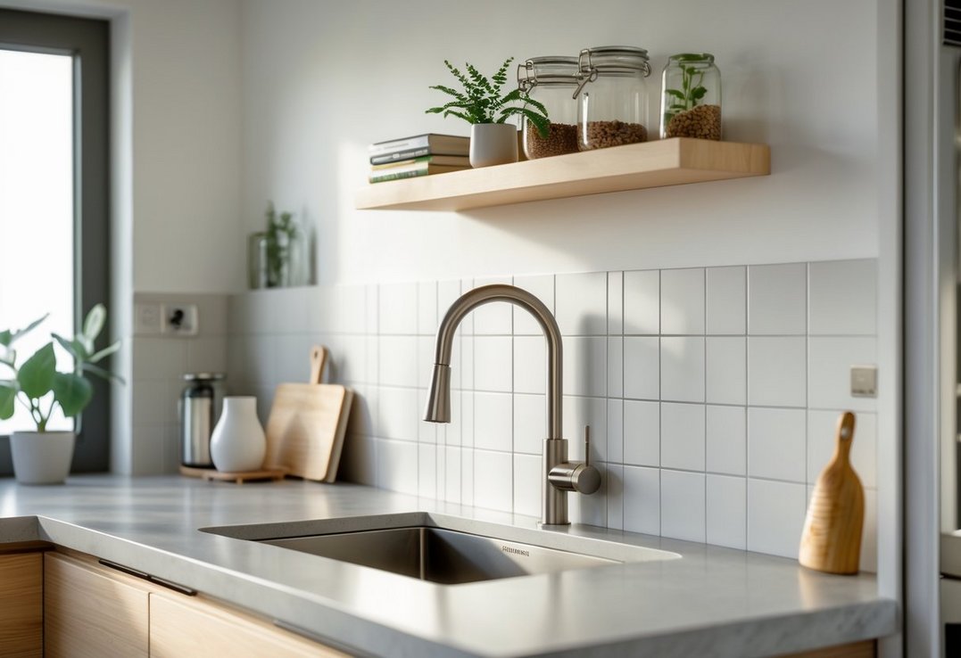 Saadan skaber du et funktionelt og stilfuldt koekken med den rette vaegreol og vandhane til koekkenet